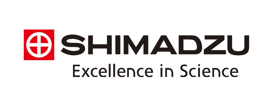 Shimadzu logo with "Excellence in Science" logo