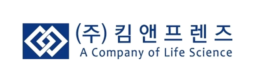 Kim & Friends logo with "A Company of Life Science" tagline